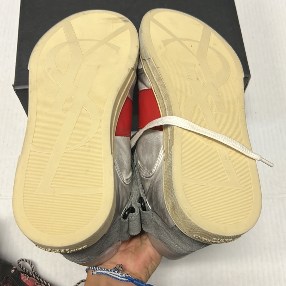 Saint Laurent Max Age Velcro sneakers - Picture 5 of 7